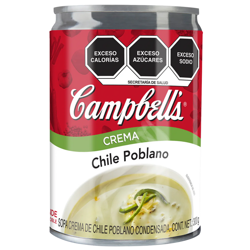 Crema Chile Poblano Campbell's 300g