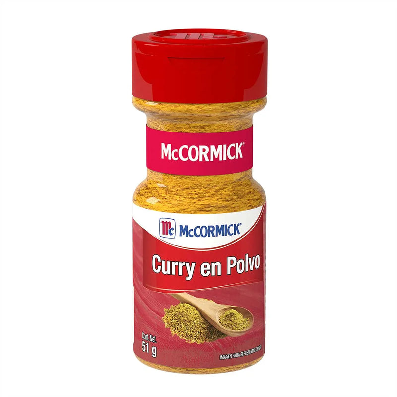 Curry en Polvo McCormick 51g