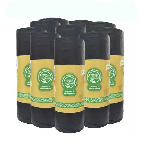 Bolsa Negra Para Basura Rollo 90 x 1.20