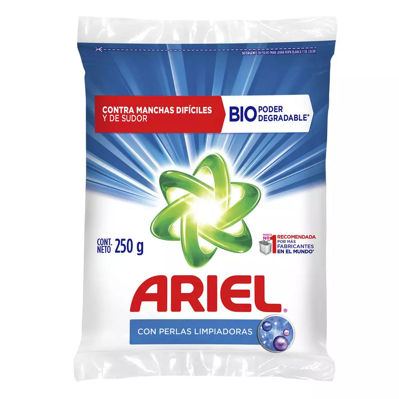 Detergente en Polvo Ariel Regular 250g