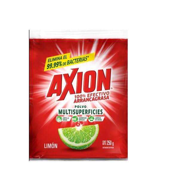 Detergente en Polvo Axion 250g