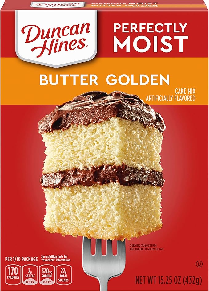 Harina para pastel Sabor Mantequilla Duncan 517G