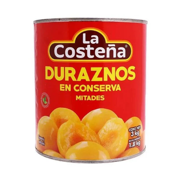 Durazno Mitad Costeña 3kg