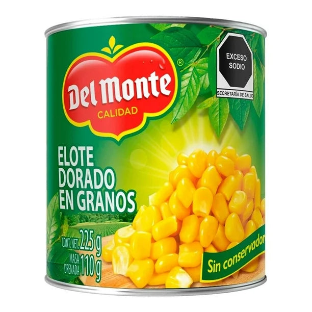 Elote en Grano Del Monte 225g