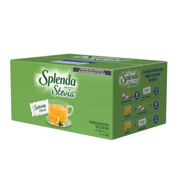 Endulzante Splenda Naturals con Stevia 1g/ 400pzas