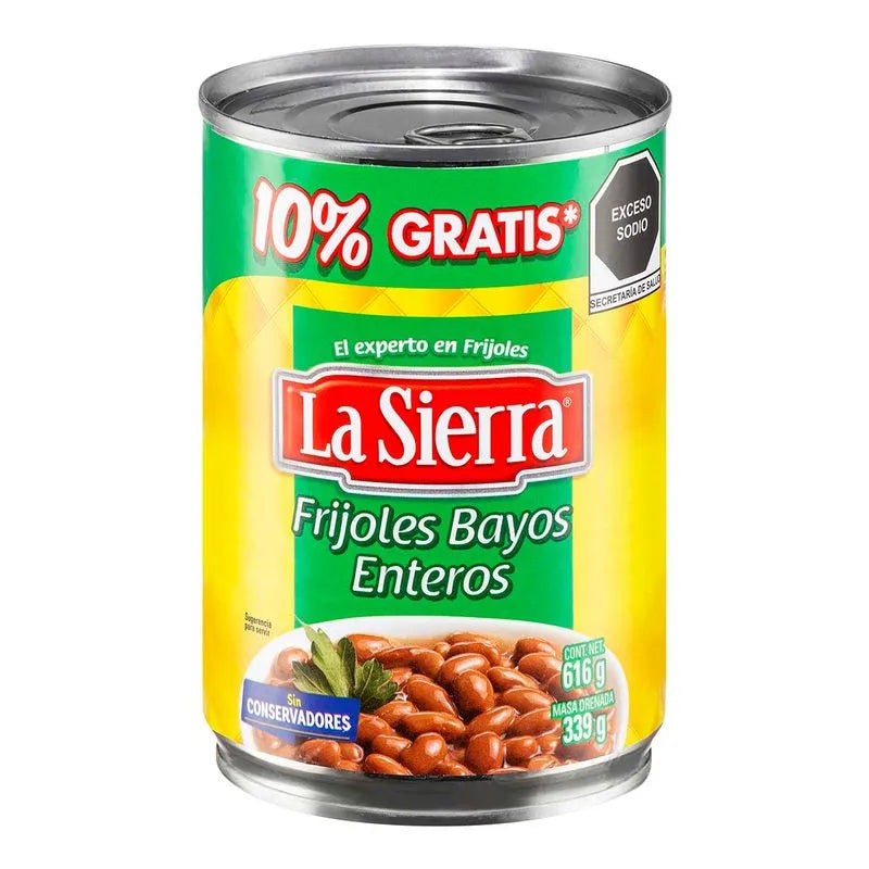 Frijoles Bayos Enteros Sierra 560g