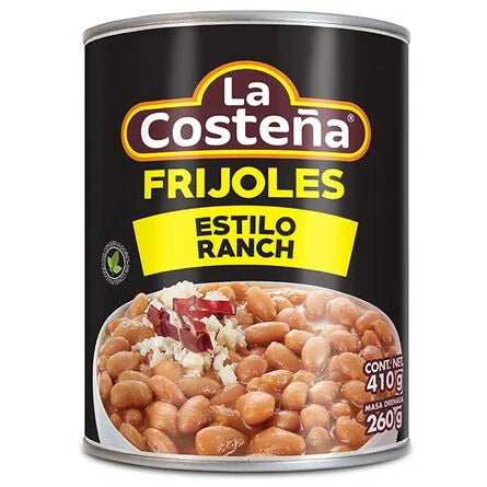 Frijoles Ranch Costeña 410g