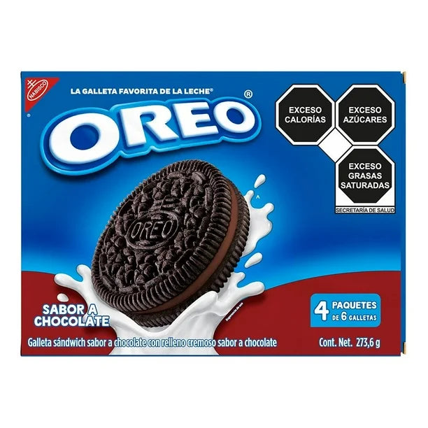 Galletas Oreo sabor Chocolate 273.6g