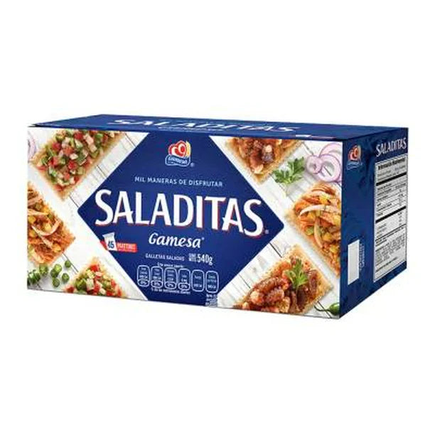 Galletas Saladas con 540g 45 Paquetines