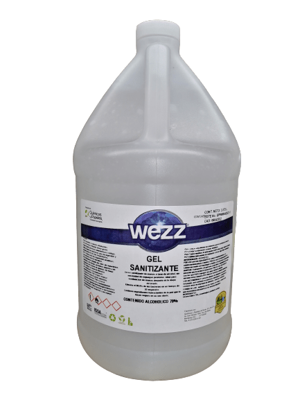 Gel Antibacterial Wezz 4L