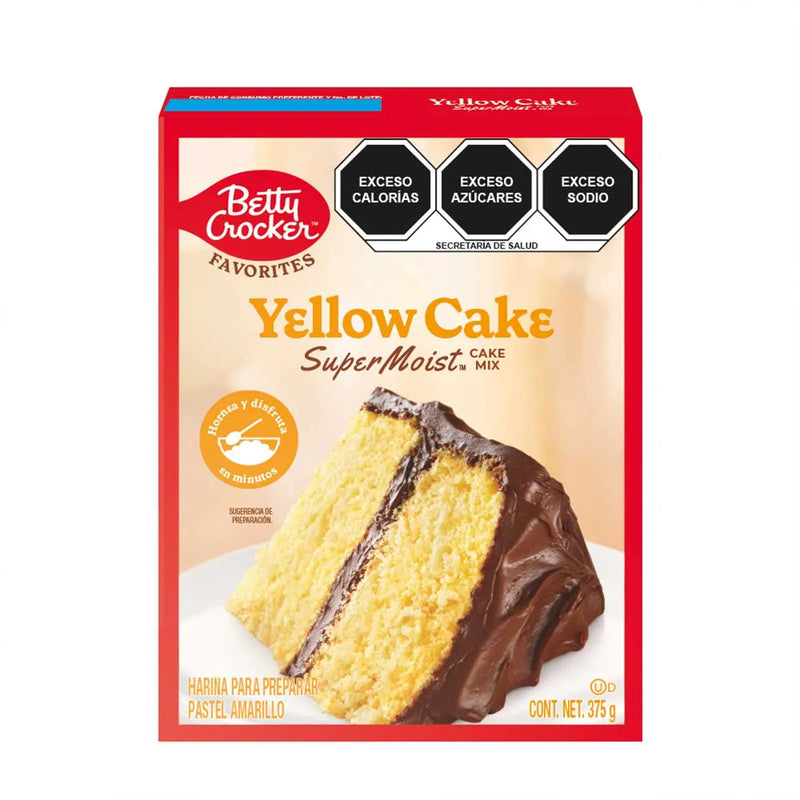 Harina para Pastel Amarillo Betty 375g