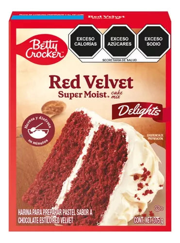 Harina para Pastel Red Velvet Betty 375g