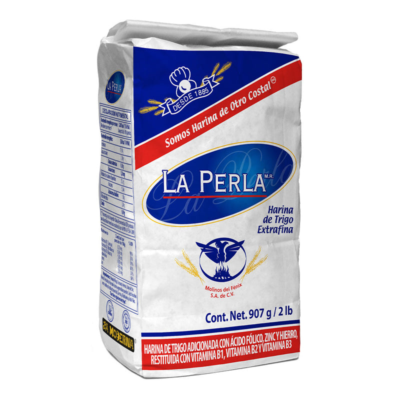 Harina de Trigo Integral La Perla 907g