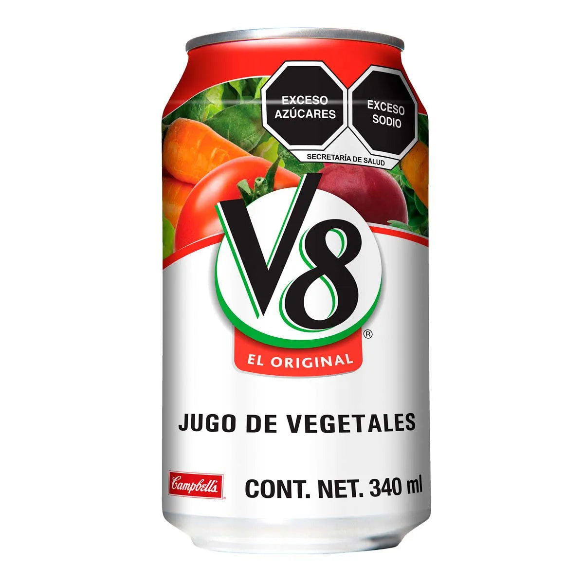 Jugo V8 Campbell'S Lata 340 ml