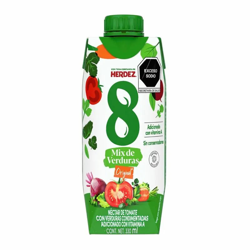 Jugo de Verduras V8 Herdez 330ml