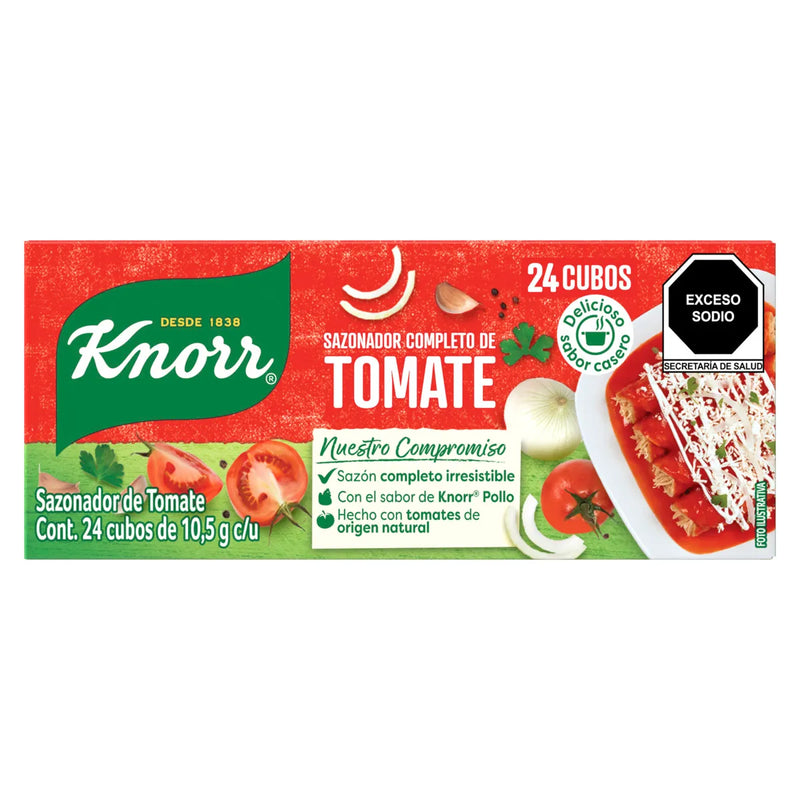 Knorr Tomate con 24 Cubos