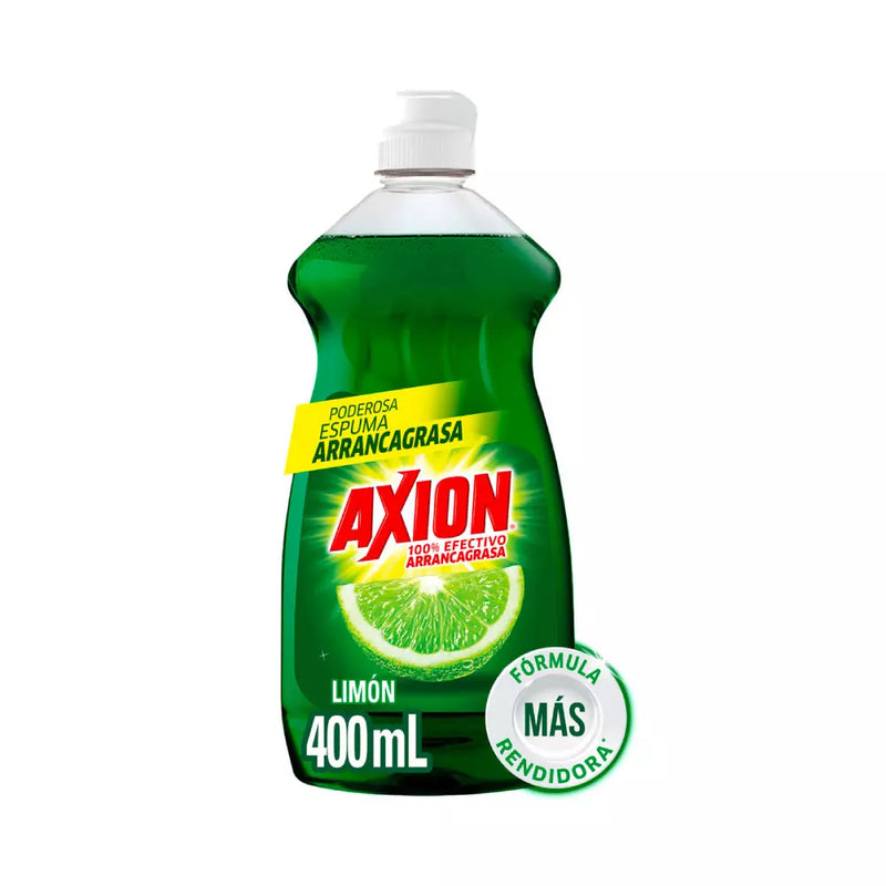 Lavatrastes Axion Líquido Limón 400ml