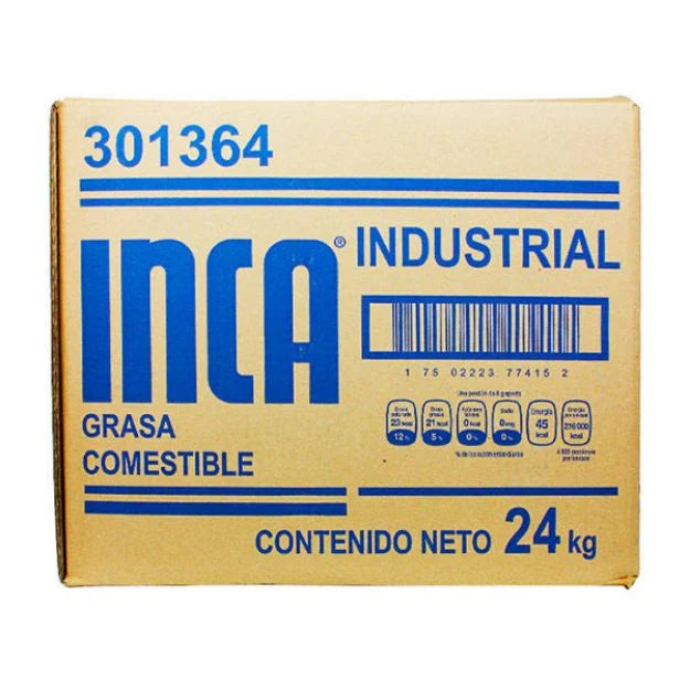 Manteca Inca 24kg Cuñete