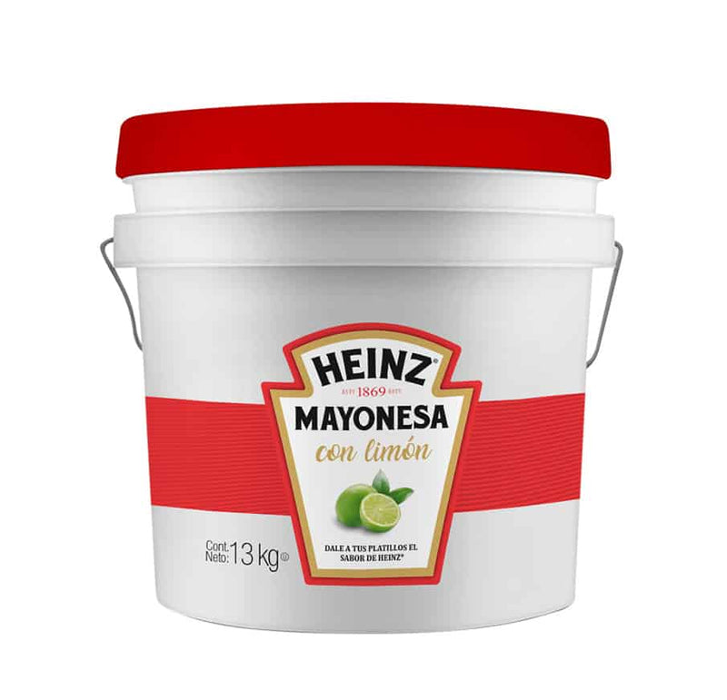 Mayonesa con Limón Heinz Cubeta de 13kg