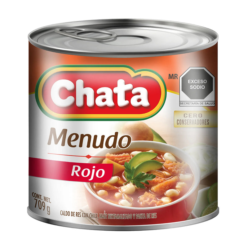 Menudo Rojo Lata La Chata 709g