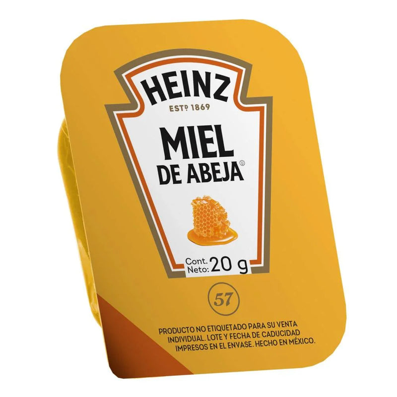 Miel de Abeja Heinz porcionado 20g/ 120pzas