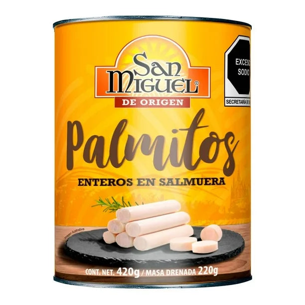 Palmito Entero San Miguel 420g