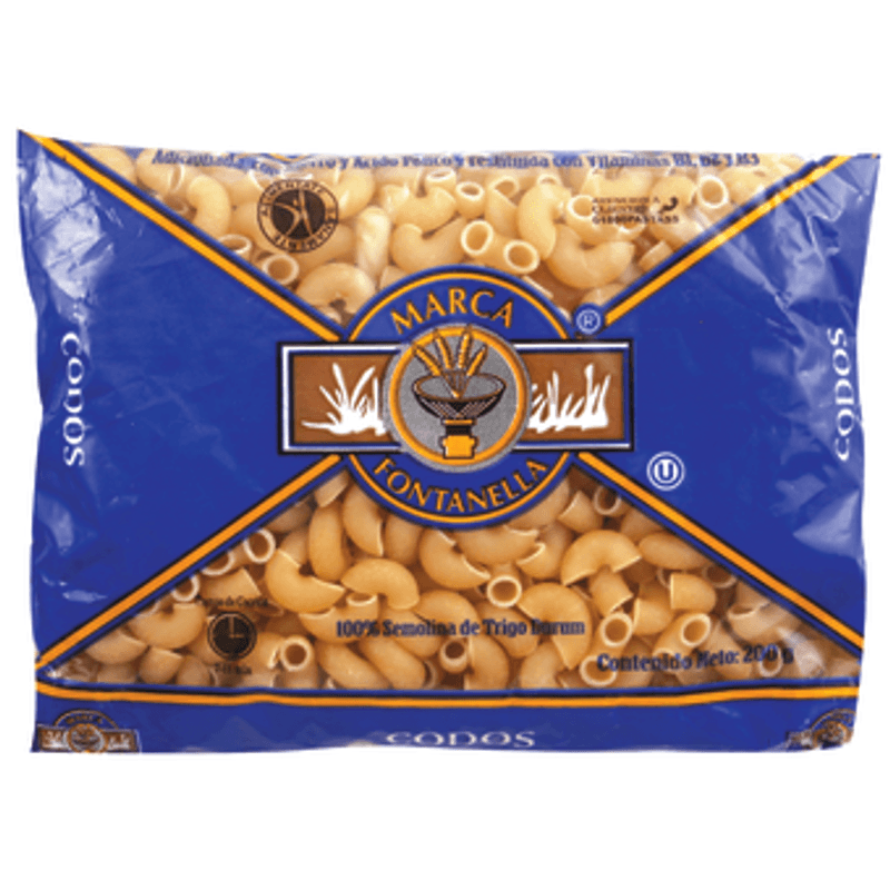 Pasta Fontanella Codo 200 g
