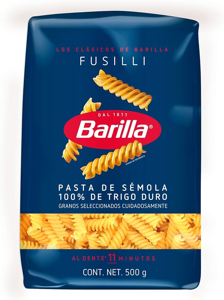 Pasta Fusilli Barilla 500g