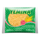 Pasta Yemina Alfabetos 200g 24pzas