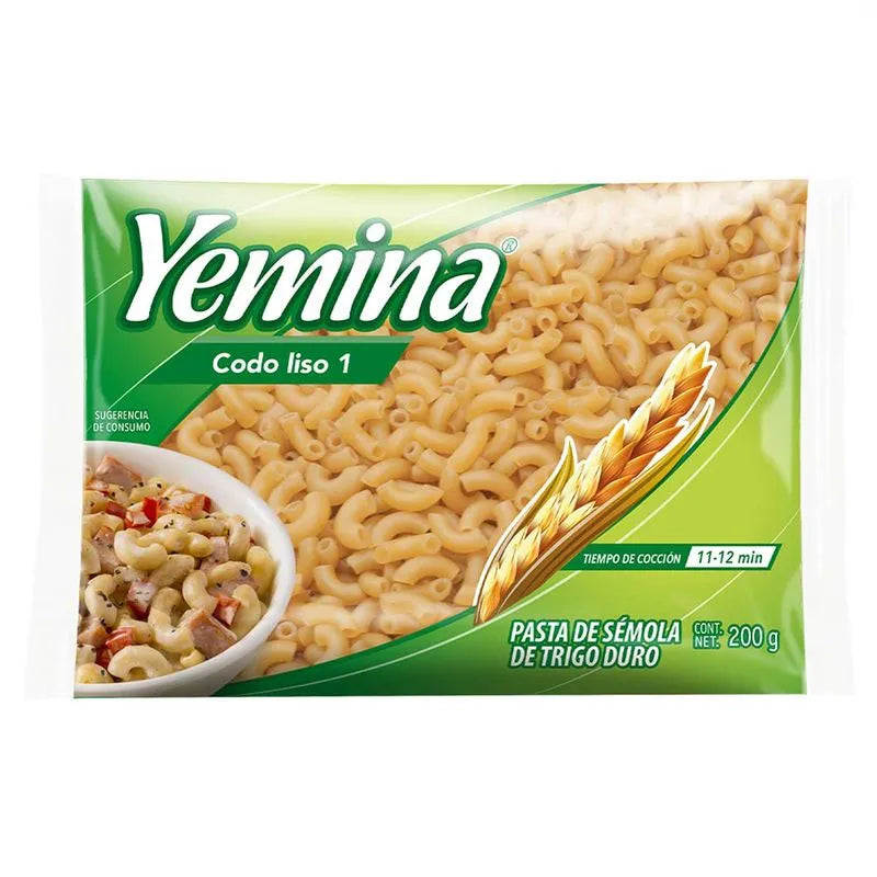 Pasta Yemina Codo No.1 200 g