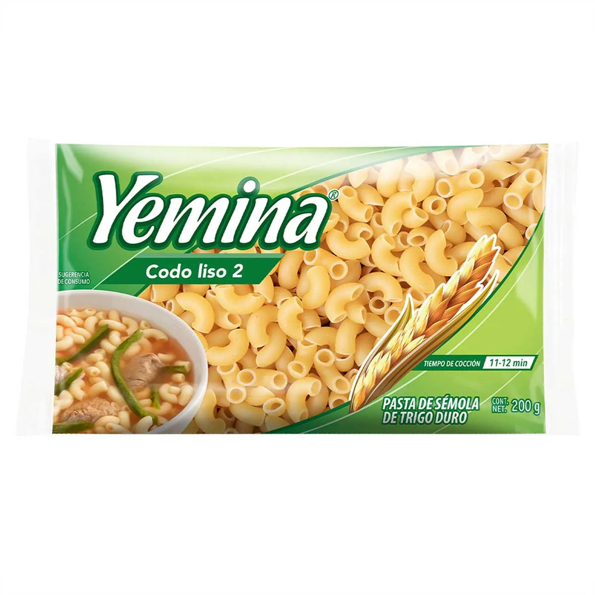 Pasta Yemina Codo No.2 200g