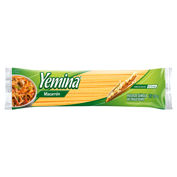 Pasta Yemina Macarrón 200g