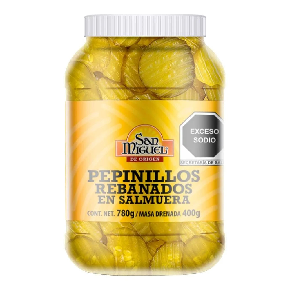 Pepinillo Rebanado San Miguel 780g