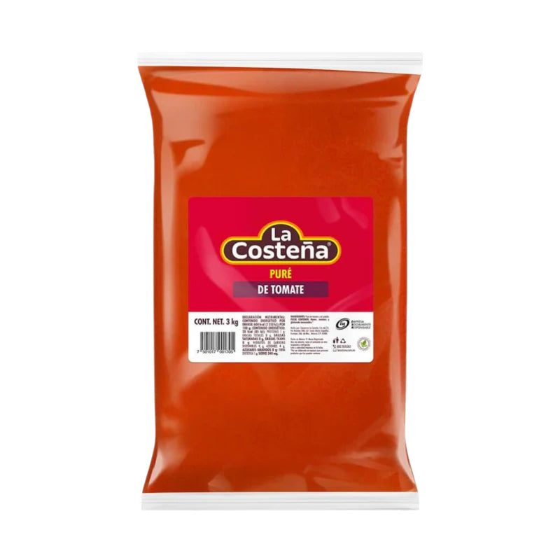 Puré de Tomate Costeña Bolsa 3kg