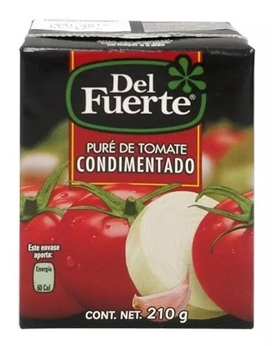 Puré de Tomate del Fuerte Condimentado 210g