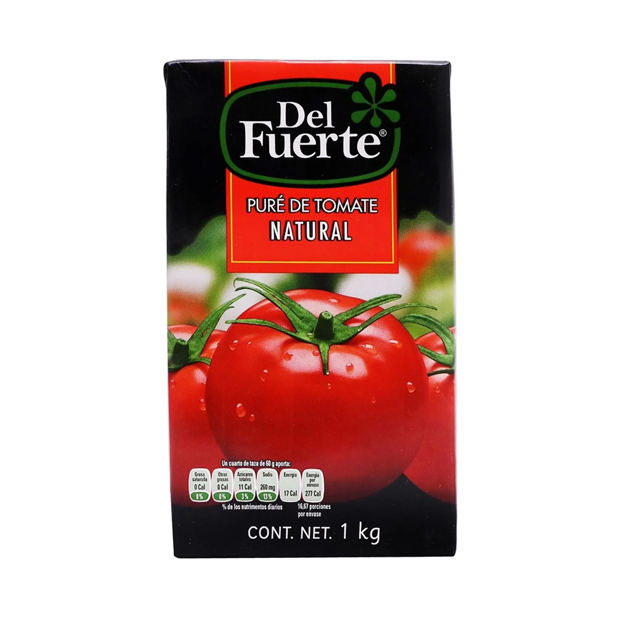 Puré De Tomate Del Fuerte Condimentado Brick 1 kg