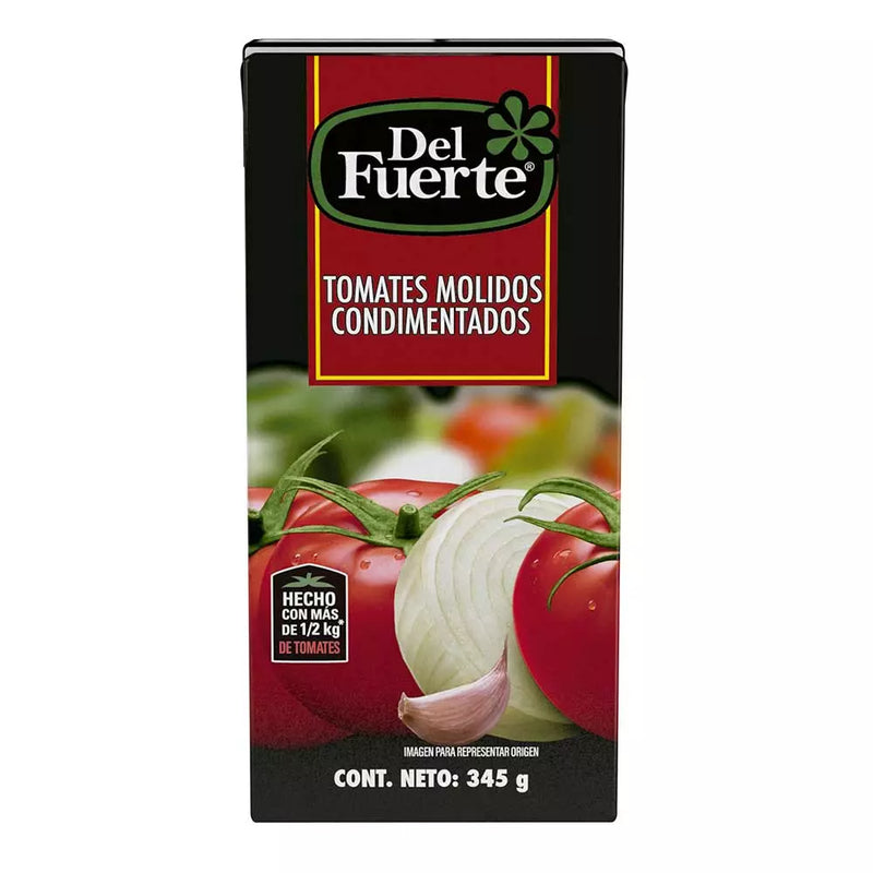 Puré de Tomate del Fuerte Condimentado Brick 345g