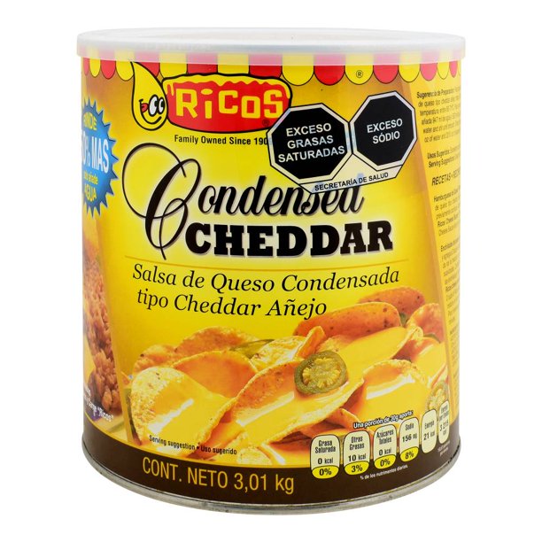 Queso Para Nachos Ricos 3 kg