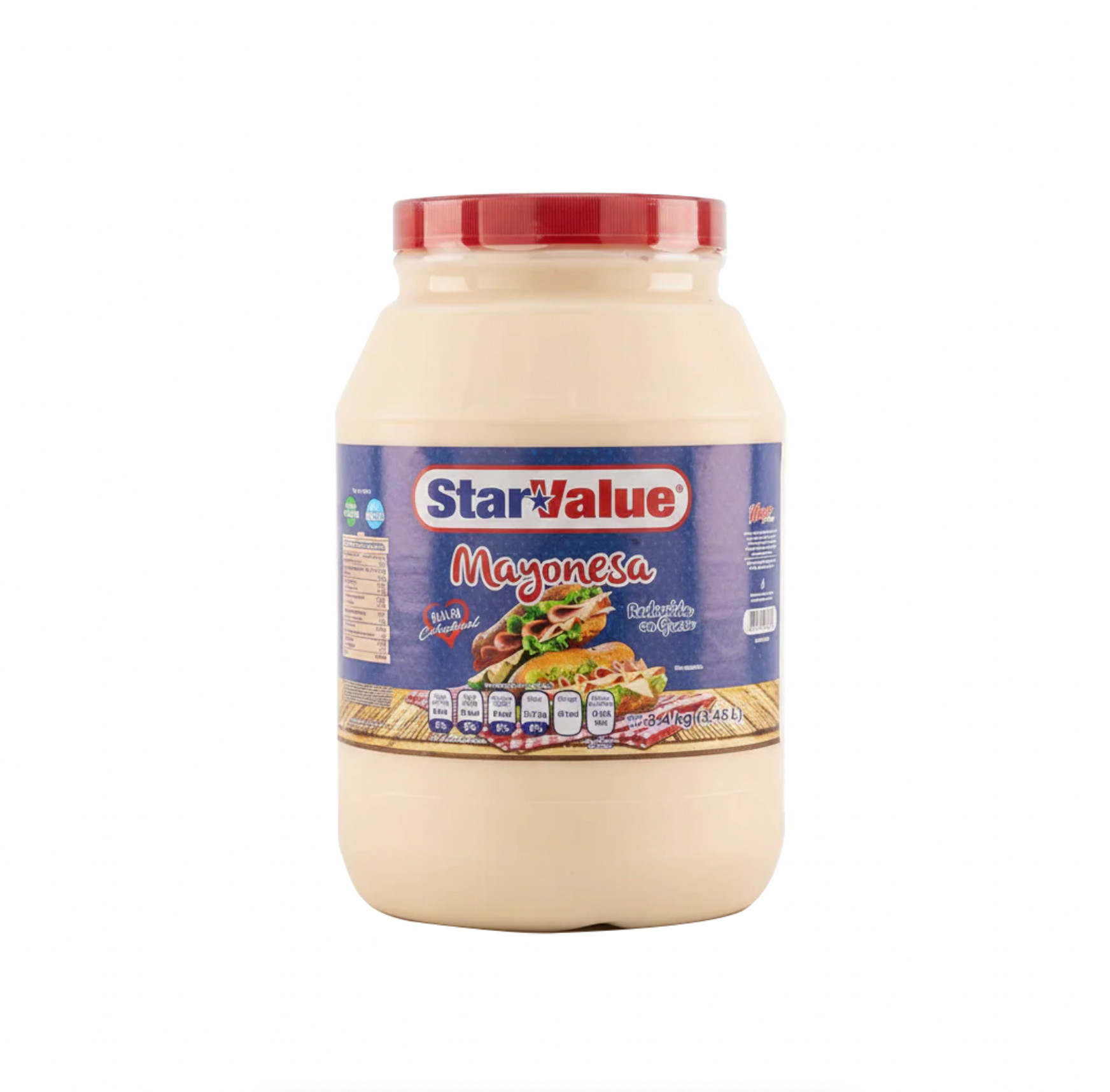 Mayonesa Star Value Baja En Grasa 3.45 kg