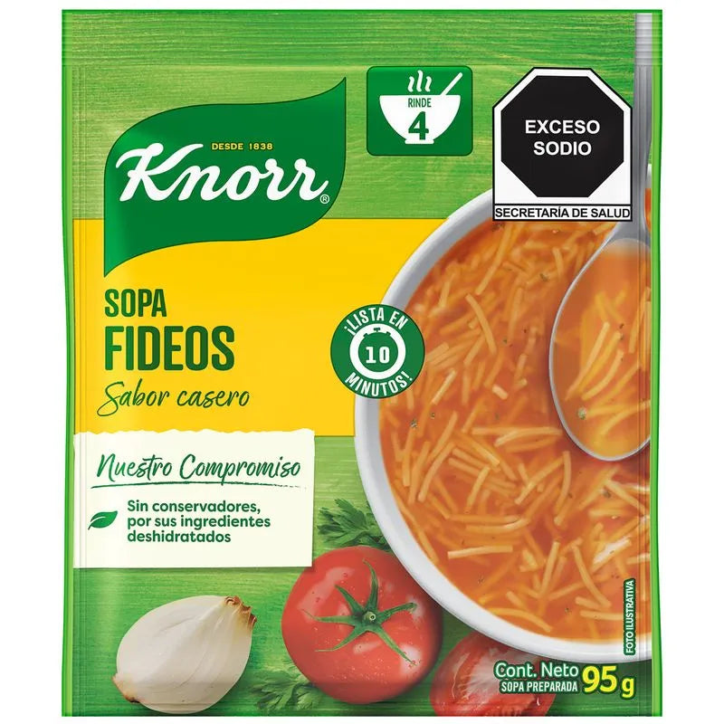 Sopa Knorr Fideo 95 g