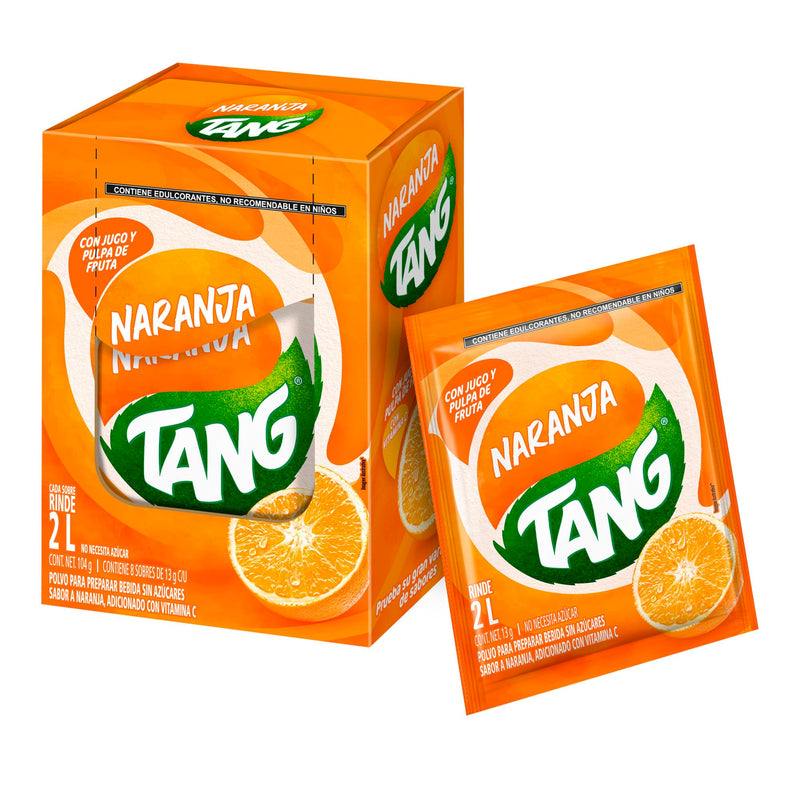 Tang Naranja 8 Sobres de 13g