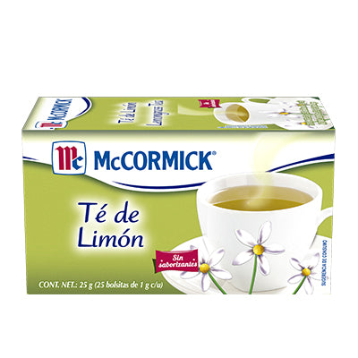 Té Limón McCormick 25 Sobres