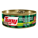 ATUN HOJ/ACEITE S/SOYA TUNY 130G (48)