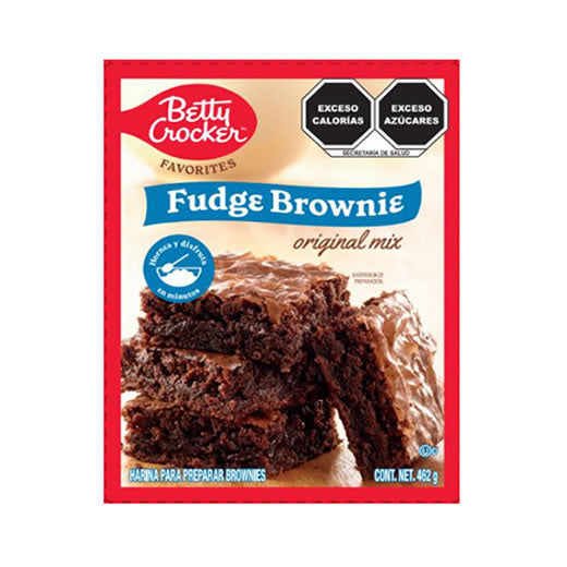 Harina Para Brownies Fudge Betty Crocker 462 g