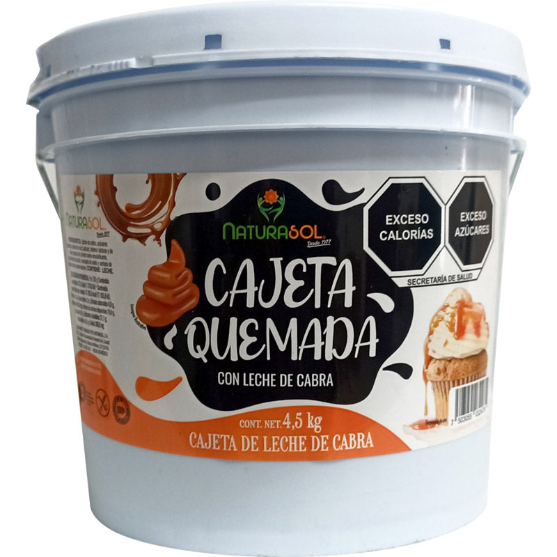 Cubeta Cajeta Quemada Naturasol 4.5 kg