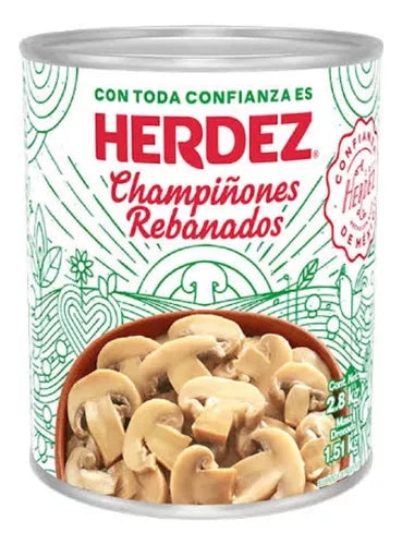 Champiñones Rebanados Herdez 2.800kg