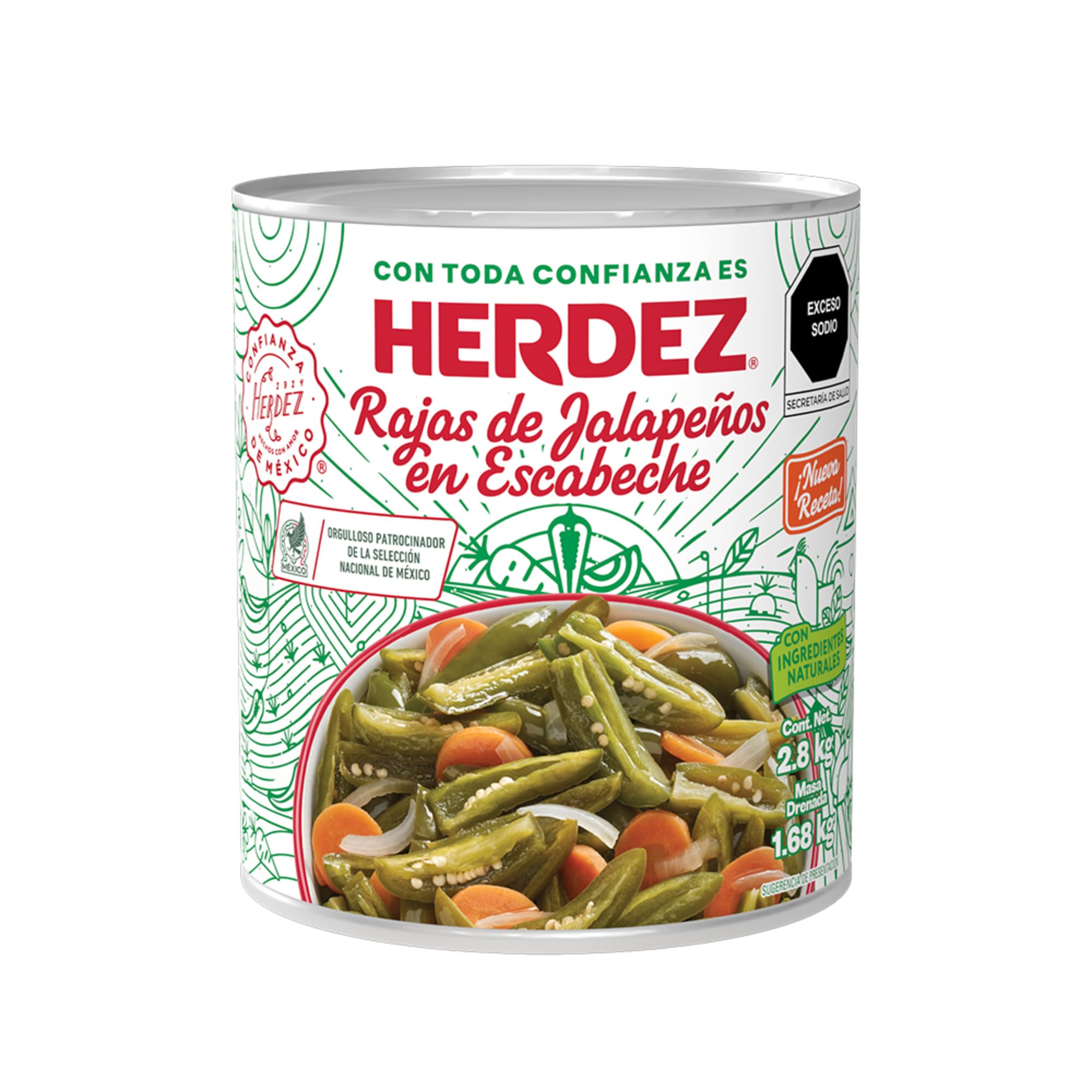 CHILE RAJAS HERDEZ 2.8K