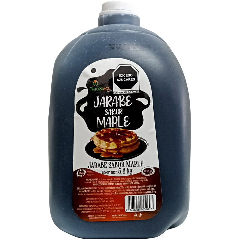 Cubeta Jarabe Maple Naturasol 5.3 kg