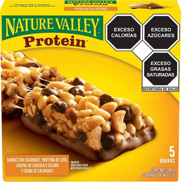 Barra Avena/Protchoc Nat Valley Caja Con 12 Piezas De 200 g C/U