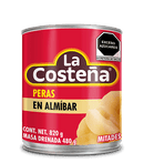 Peras Mitad Costeña 820g